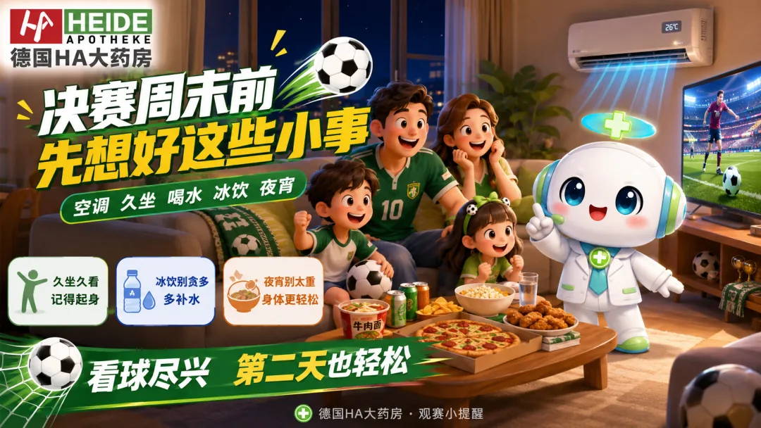 决赛周末看球，别只准备零食：客厅里的4个小健康细节封面图