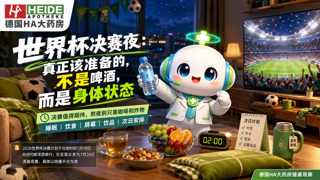 世界杯决赛夜：真正该准备的不是啤酒，而是身体状态封面图