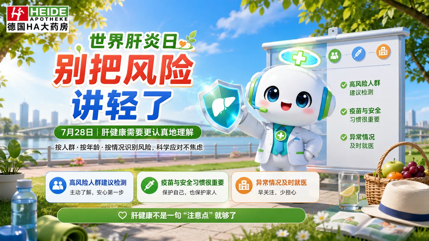 世界肝炎日前一天：关于肝健康，先避开三个误区封面图