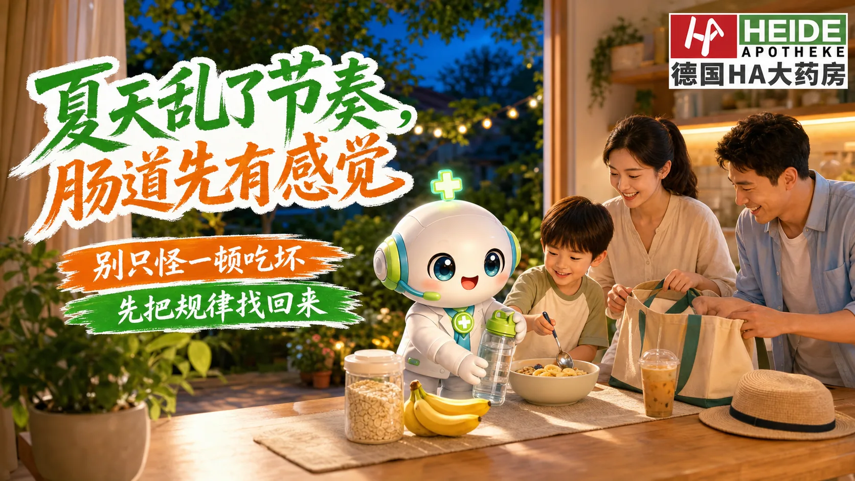 夏天吃得杂、睡得晚，为什么肠道最先有感觉？封面图