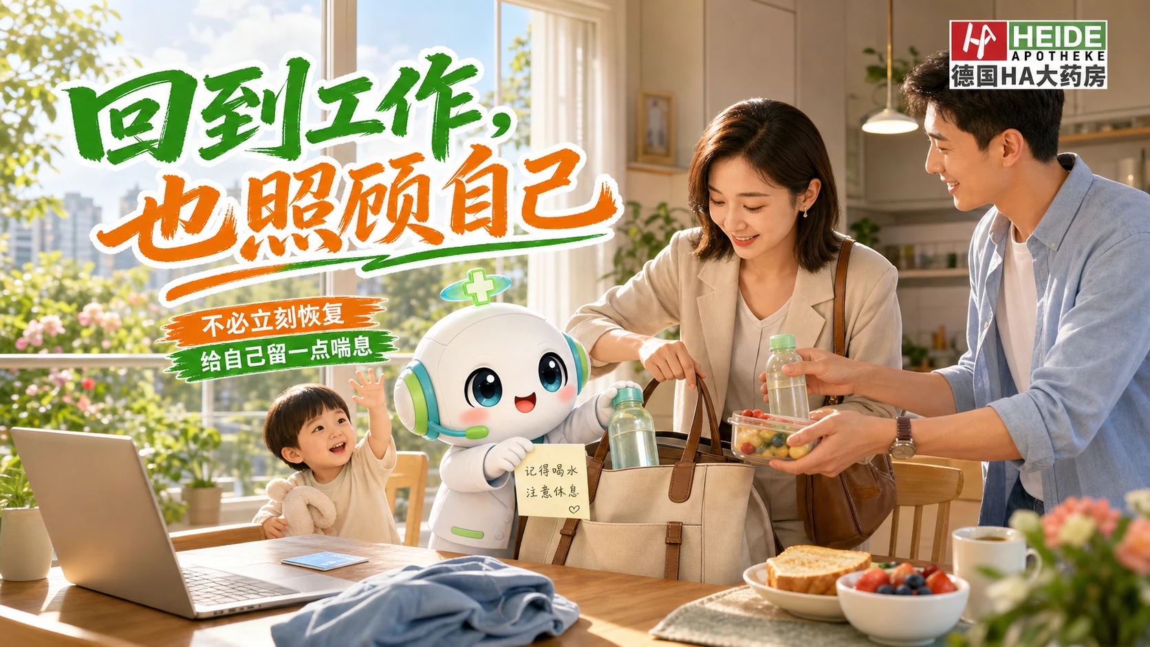 回到工作以后，产后状态不必被要求立刻恢复头图