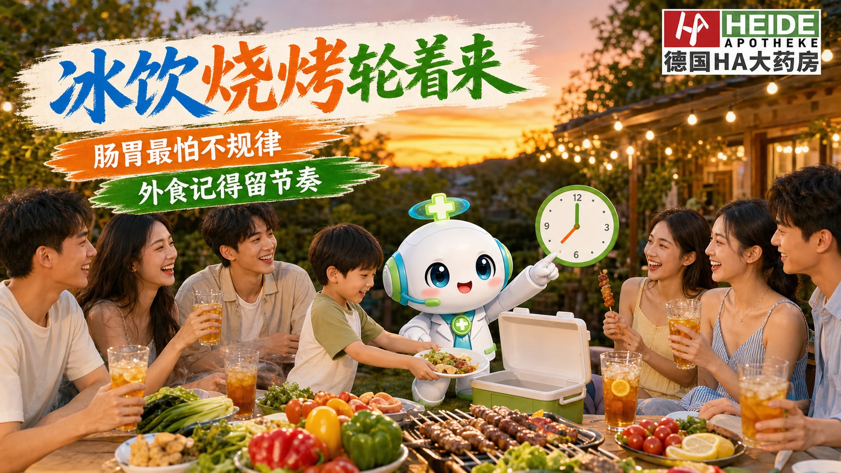 冰饮烧烤轮着来，肠胃最怕的不是某一口头图