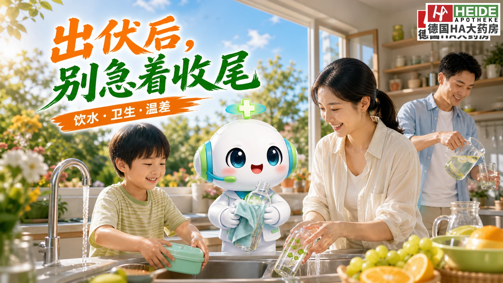 今天出伏：暑热还没完全走，健康管理先别急着收尾头图