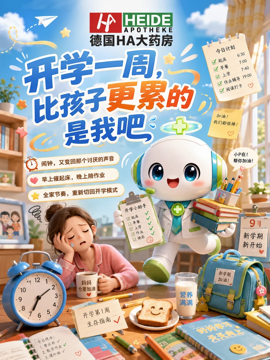开学一周，比孩子更累的是家长头图
