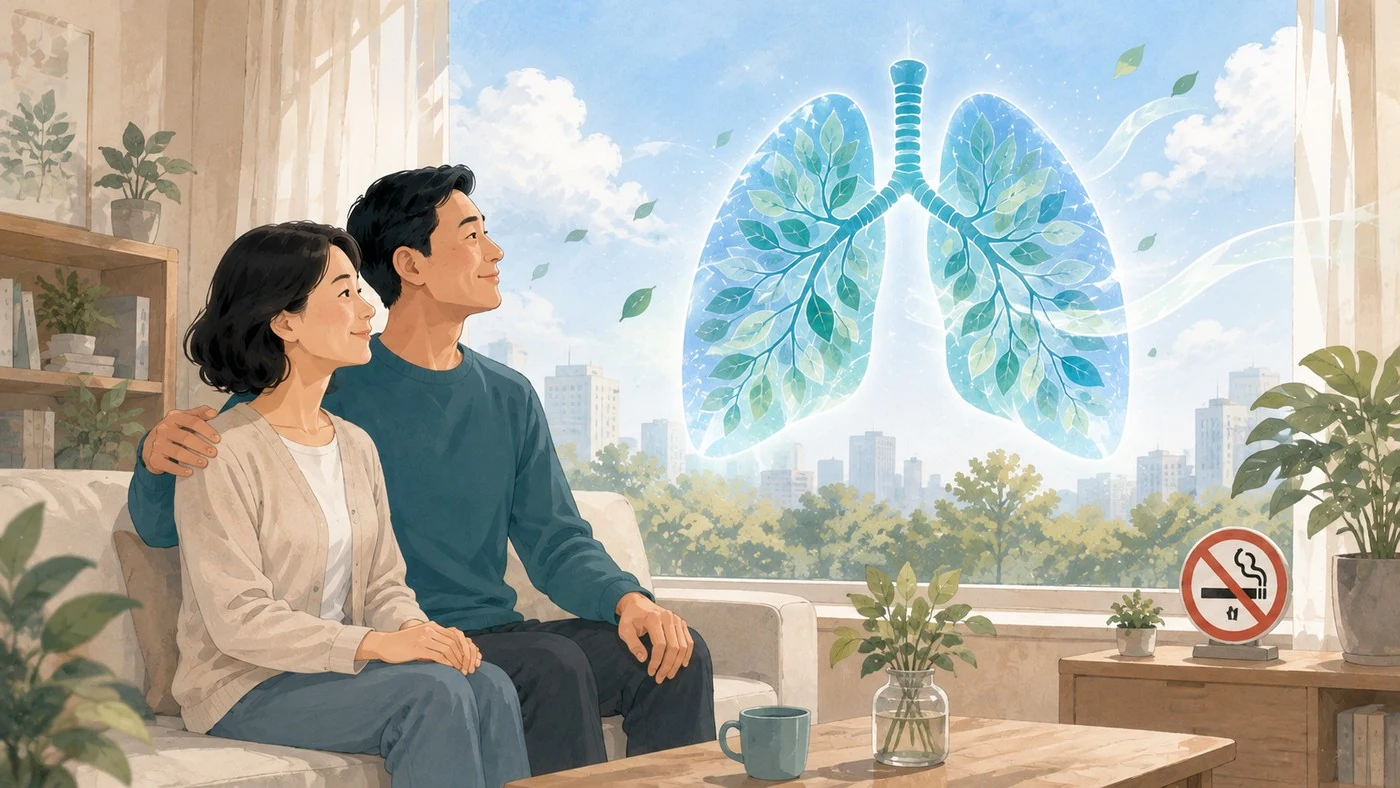 不吸烟，也会得肺癌吗？头图