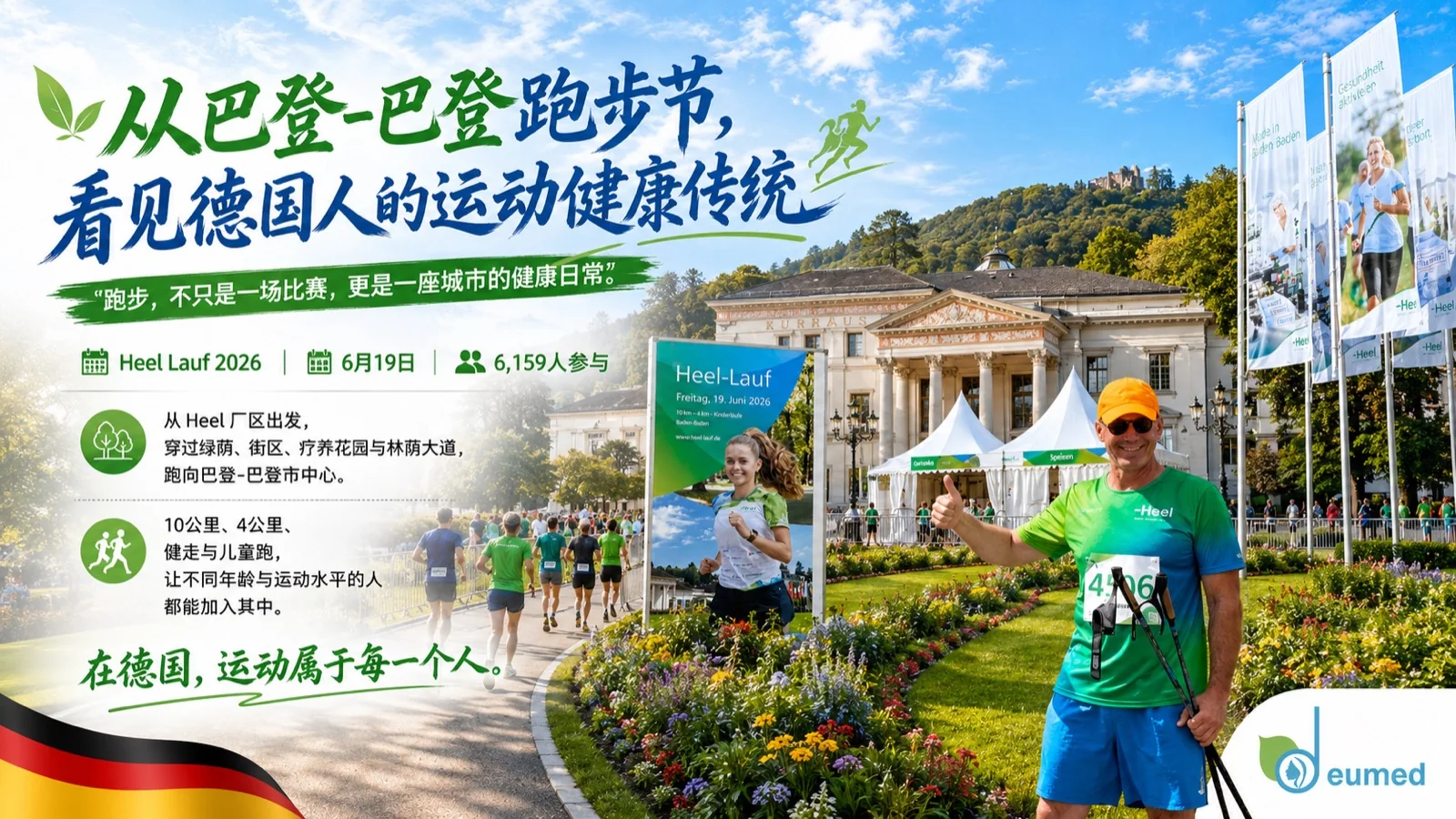 从第21届巴登-巴登跑步节,看见德国人的运动健康传统封面图